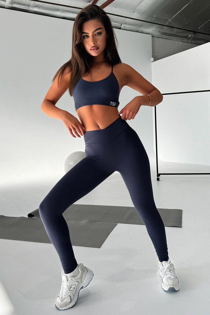 Kamari Sports Bra - Navy