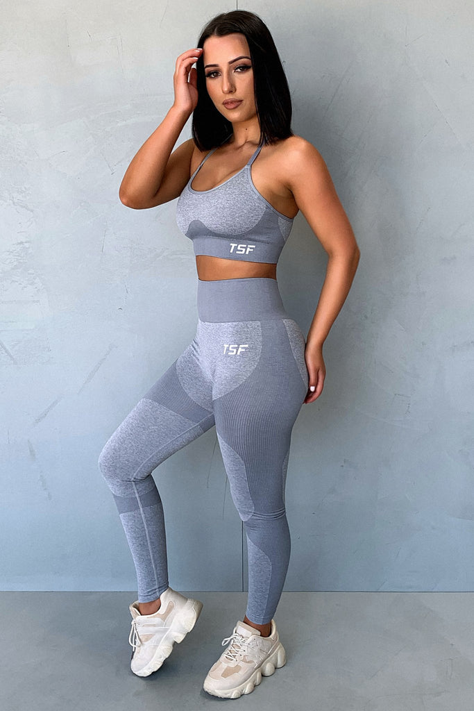 TSF Flex Sports Bra - Grey