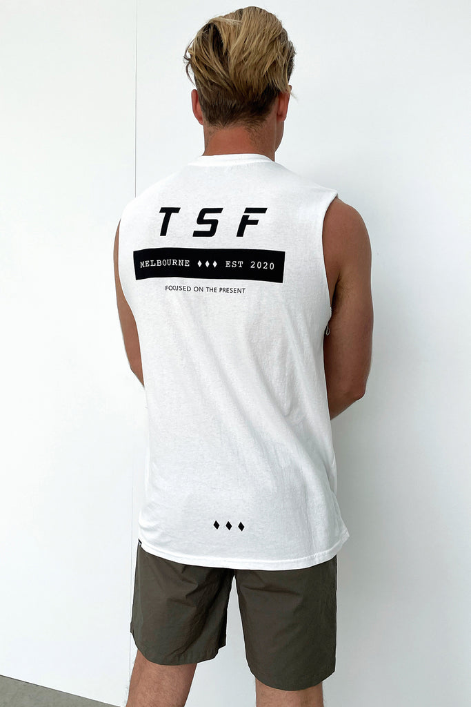 Troy Tank Top - White